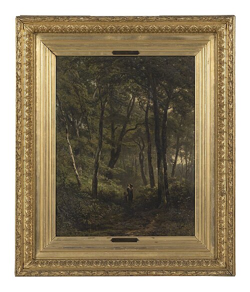 Landschap, 1868, Jan Willem van Borselen