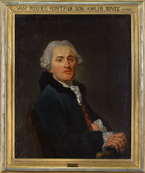 Portrait of Karel van Poucke, 1765, Joseph-Benoît Suvée