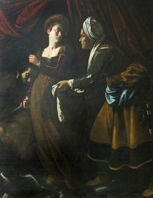 Judith and Holophernes, 1610, Antiveduto Grammatica