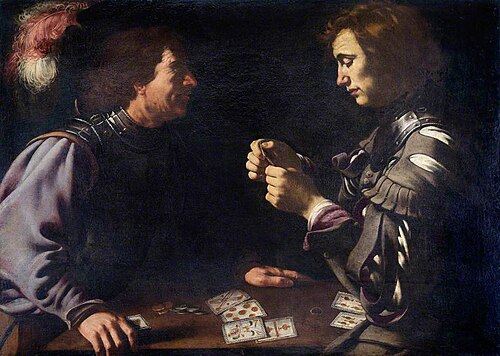 Card Players, 1620, Antiveduto Grammatica