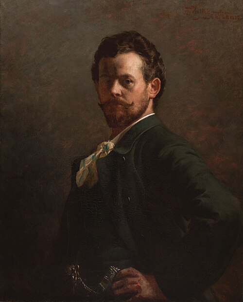 Portrait, 1886, František Ženíšek