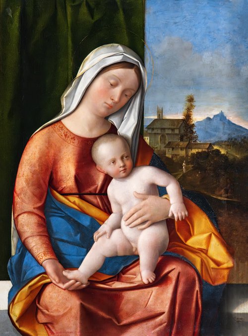 Madonna with Child, , Francesco Bissolo