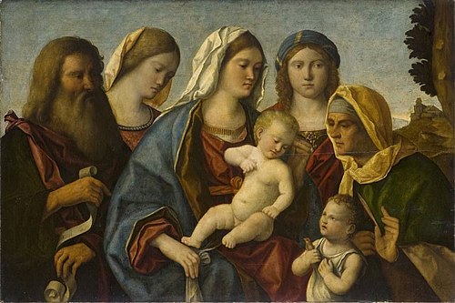 Hl. Sippe, 1512, Francesco Bissolo