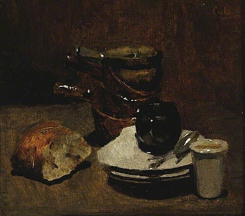 Still-life, 1860, Adolphe-Félix Cals