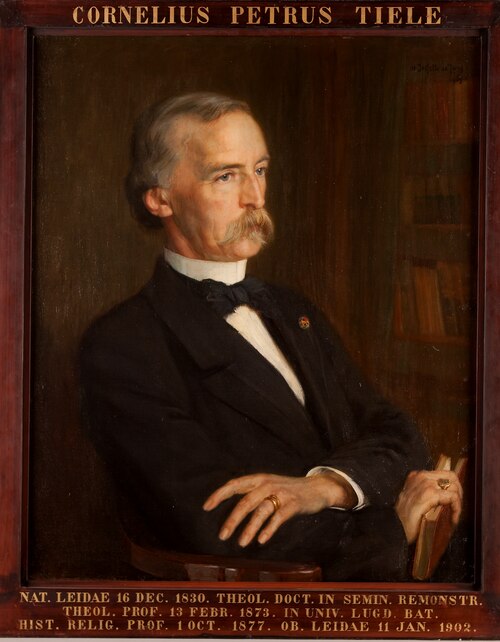 Portret van Cornelis Petrus Tiele, hoogleraar Godgeleerdheid te Leiden, 1903, Pieter de Josselin de Jong