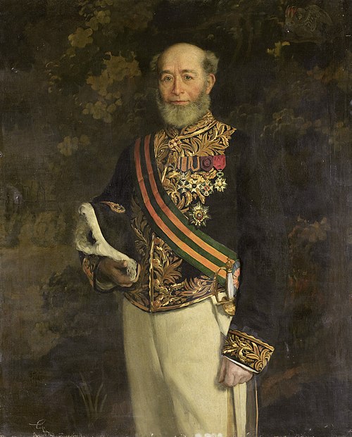 Frederik s'Jacob (1822-1901). Gouverneur-generaal (1880-84), 1895, Pieter de Josselin de Jong