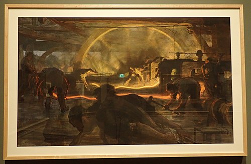 Travailleurs de l'acier, 1896, Pieter de Josselin de Jong