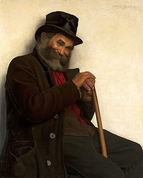 Portrait of Bartłomiej Sztosik., 1917, Henryk Grombecki