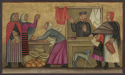 Market scene, 1924, Helena Schrammówna