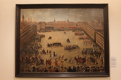 Fiesta Real en la Plaza Mayor, 1623, Juan de la Corte