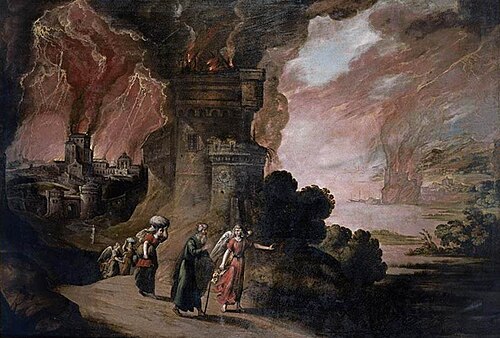 Lot and His Daughters, 1650, Juan de la Corte