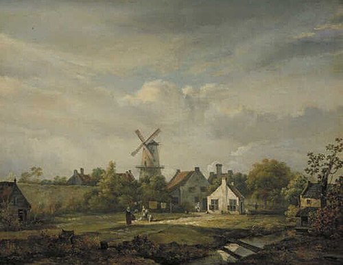 A Bleachfield, 1835, Bruno van Straaten