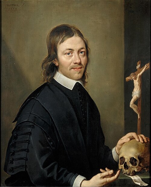 Portret van een geestelijke, 1654, Jan Rutgers van Niwael