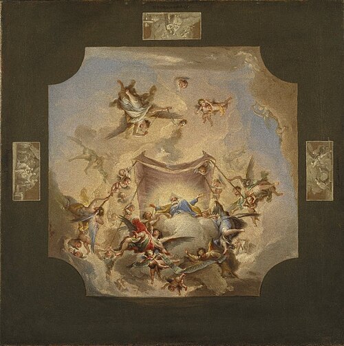 The Eternal Father, sketch, 1791, Francisco Bayeu y Subias