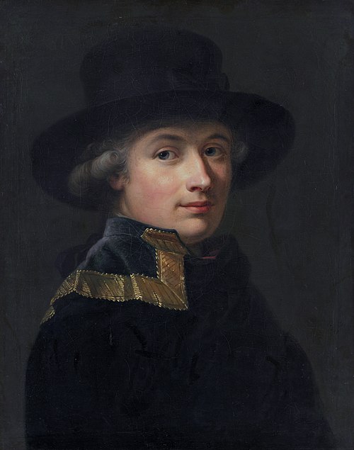Self-portrait, 1781, Wilhelm Böttner