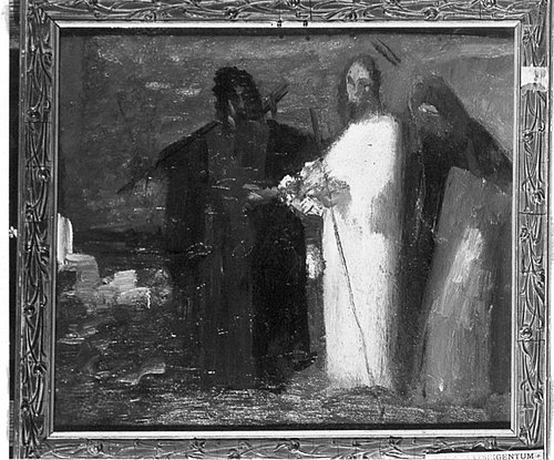 Gang nach Emmaus, 1888, Wilhelm Dürr