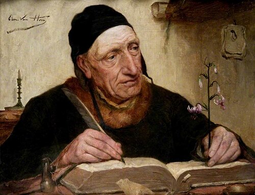 The Botanist, 1893, Edmond Van Hove