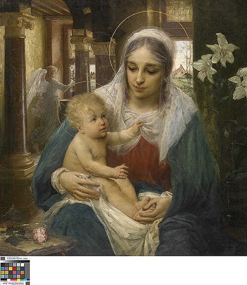 Mater Purissima, 1853, Edmond Van Hove