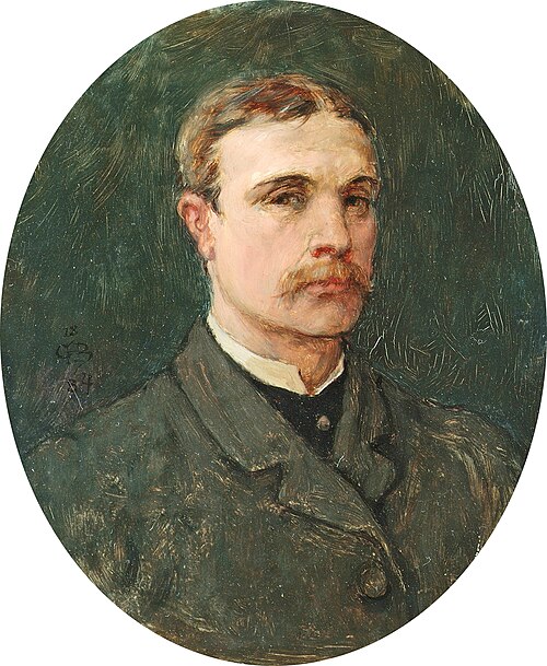 Self Portrait, 1884, George Henry Boughton