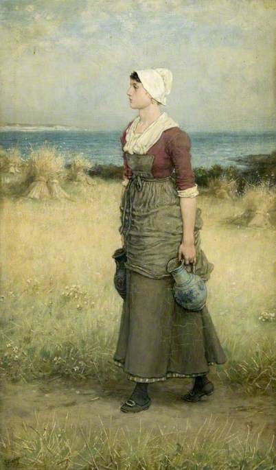 Girl with Pitchers, Summer Scene, 1885, George Henry Boughton