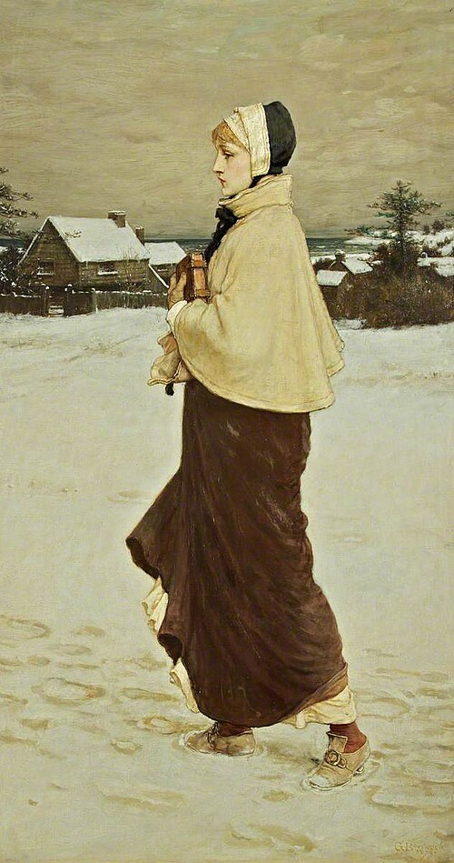 Priscilla, 1879, George Henry Boughton