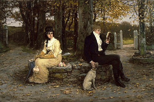 The Waning Honeymoon, 1878, George Henry Boughton