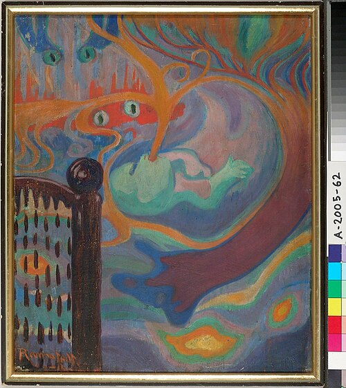 Den skrikande sängen, 1913, Yrjö Ramstedt