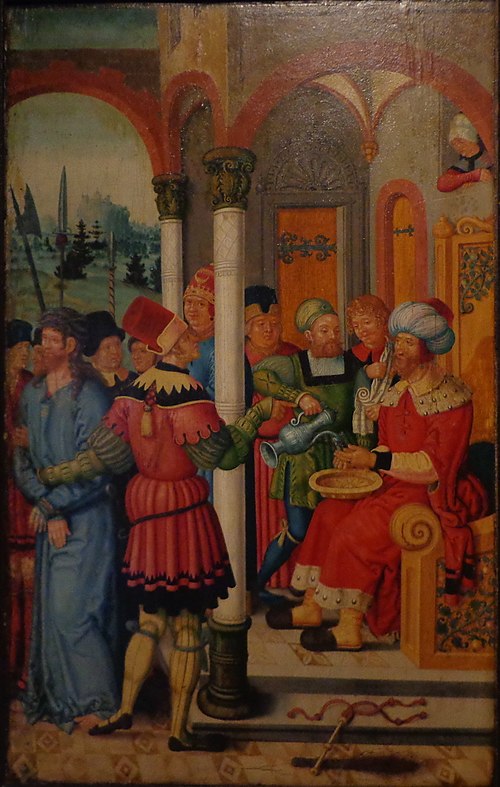 Le Christ devant Pilate, 1535, Wilhelm Stetter