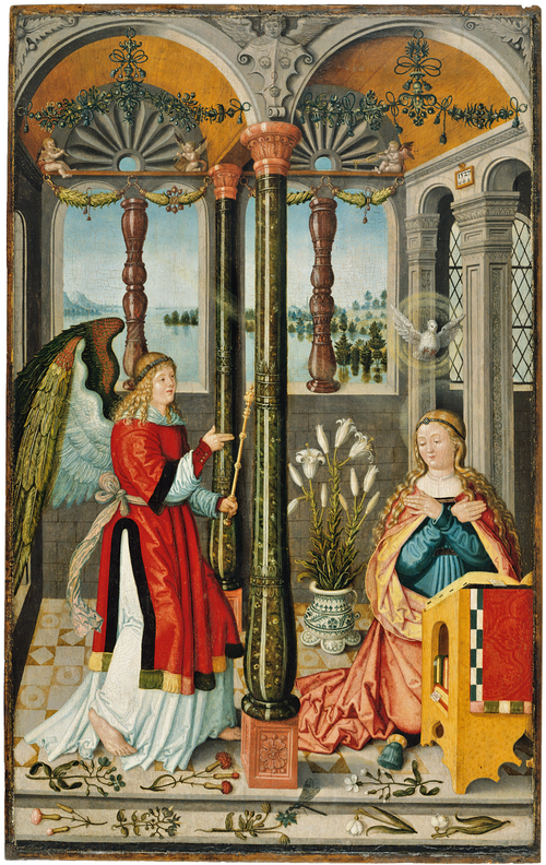L'Annonciation, 1527, Wilhelm Stetter