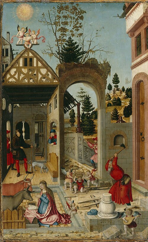 Nativity of Christ, 1525, Wilhelm Stetter