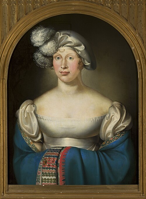 Portrait of Louise, queen of Prussia, , Wilhelm Ternite