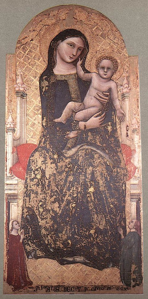 Vierge à l'Enfant, 1345, Vitale da Bologna