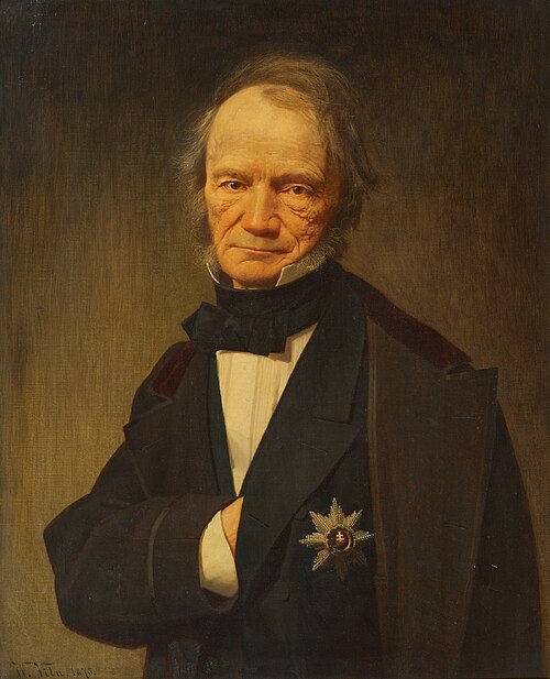 Der Wissenschaftler und Geheimrat Johann Thaddäus Anton Peithner, Edler von Lichtenfels, 1875, Wilhelm Vita