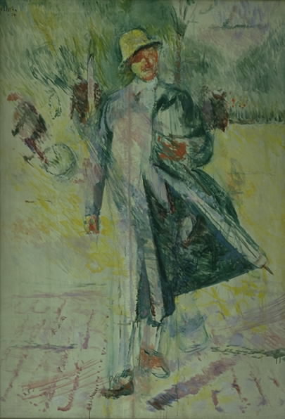 Autoportrait, 1920, Ludvig Karsten
