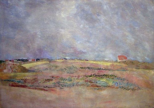 Landscape from Skagen, Denmark, 1925, Ludvig Karsten