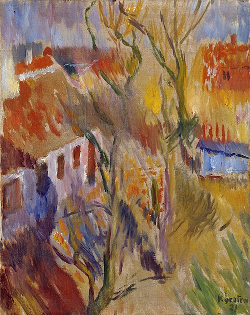 Spring at Skagen, 1921, Ludvig Karsten
