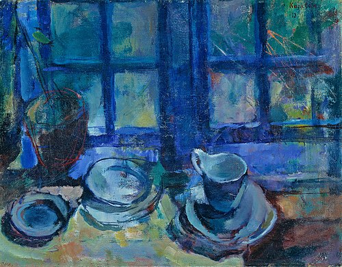 La Cuisine bleue, 1913, Ludvig Karsten