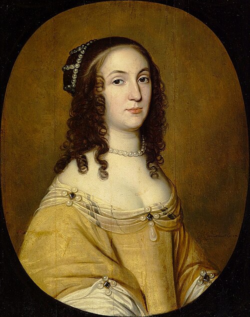 Portrait d'une dame, 1649, Willem van Honthorst