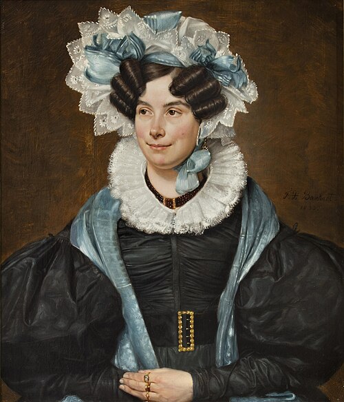 Portrait of a Woman, 1833, Frans Xavier Bourkart