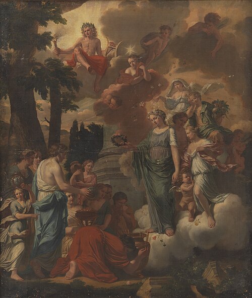 A Sacrifice to Apollo, 1672, Zacharias Webber