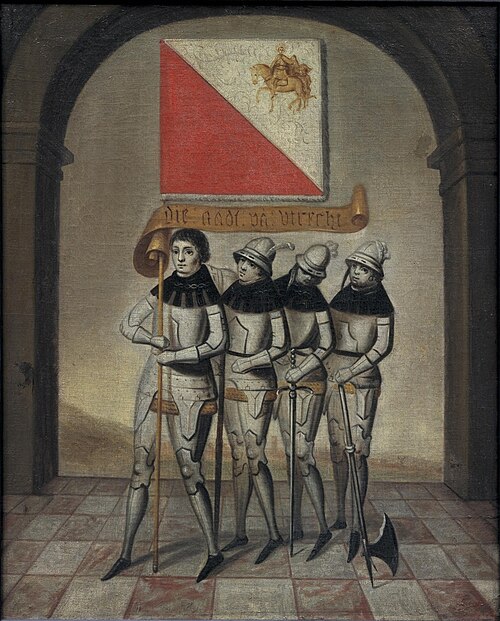 De stadsbanier van Utrecht, 1658, Willem van Swanenburgh