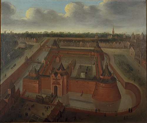 Castle Vredenburg in Utrecht, 1660, Willem van Swanenburgh