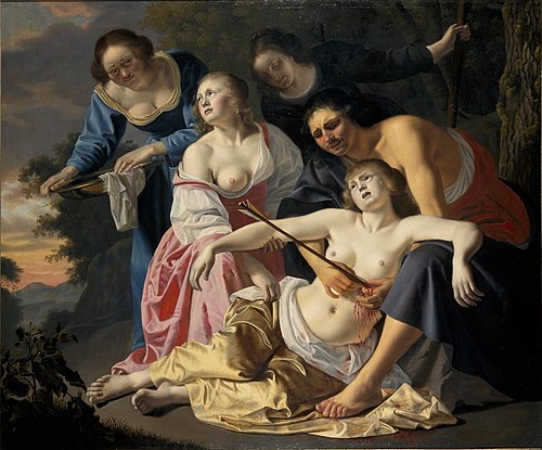 Cephalus en Procris, 1657, William Verschoor