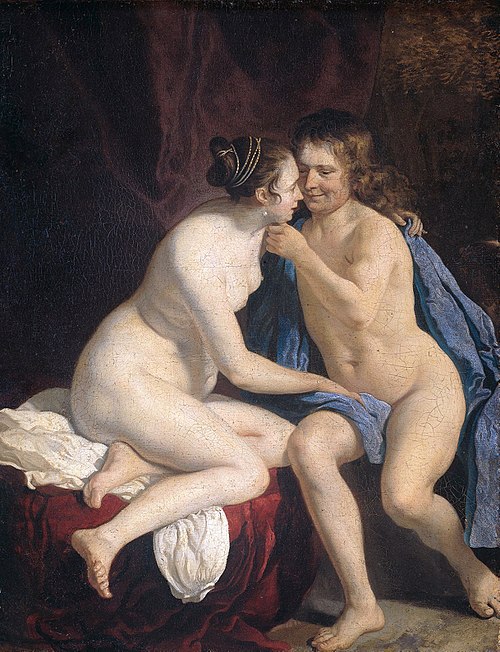 Couple d'amoureux, 1650, Jacob van Loo