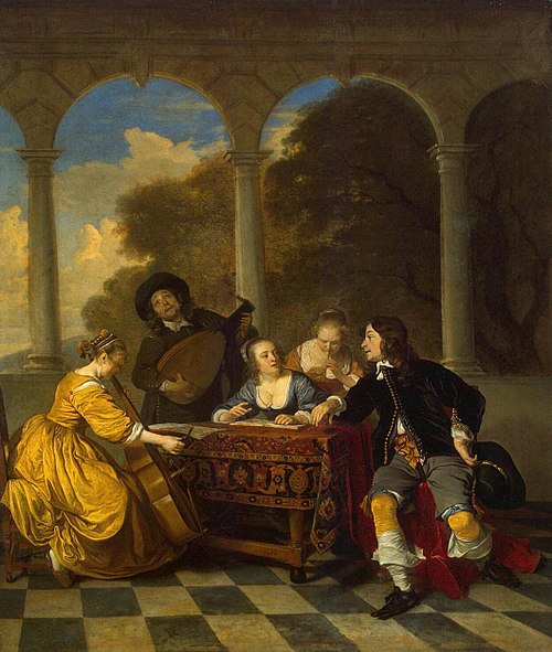 Concert, 1650, Jacob van Loo