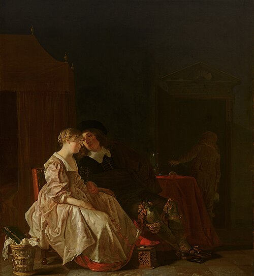 Amorous Couple, 1650, Jacob van Loo