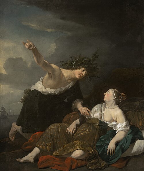 Bacchus and Ariadne, 1650, Jacob van Loo