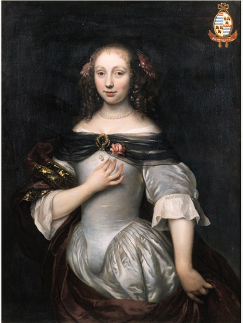 Portrait of Sophia Huydecoper, née Coymans, 1655, Jacob van Loo