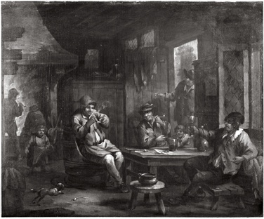 Peasants in an Inn, 1650, Justus van de Nypoort