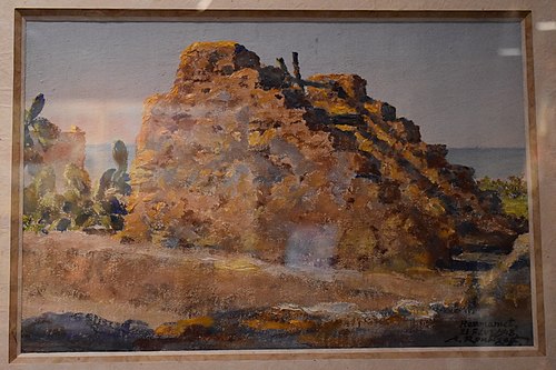 Puits à Hammamet, 1948, Alexandre Roubtzoff